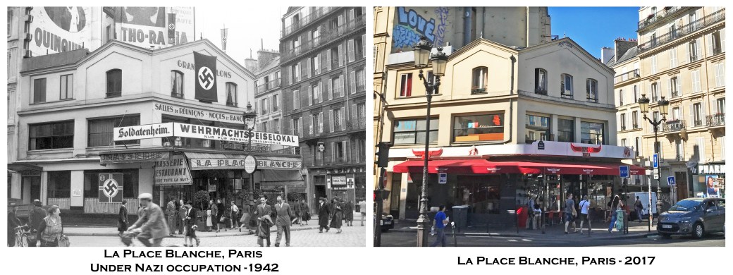 La Place Blanche, Paris Under Nazi occupation -1942