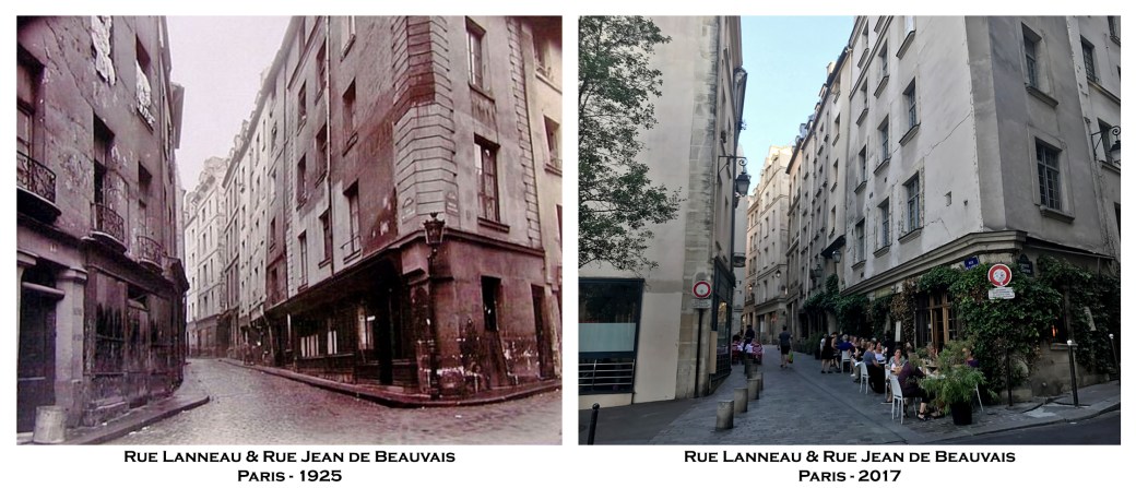 Rue Lanneau - 27 Rue Jean de Beauvais )aris 1925