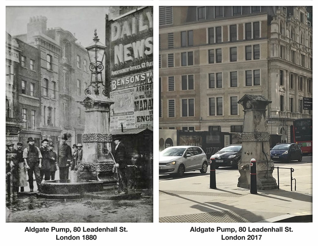 Aldgate Pump 80 Leadenhall St 1880