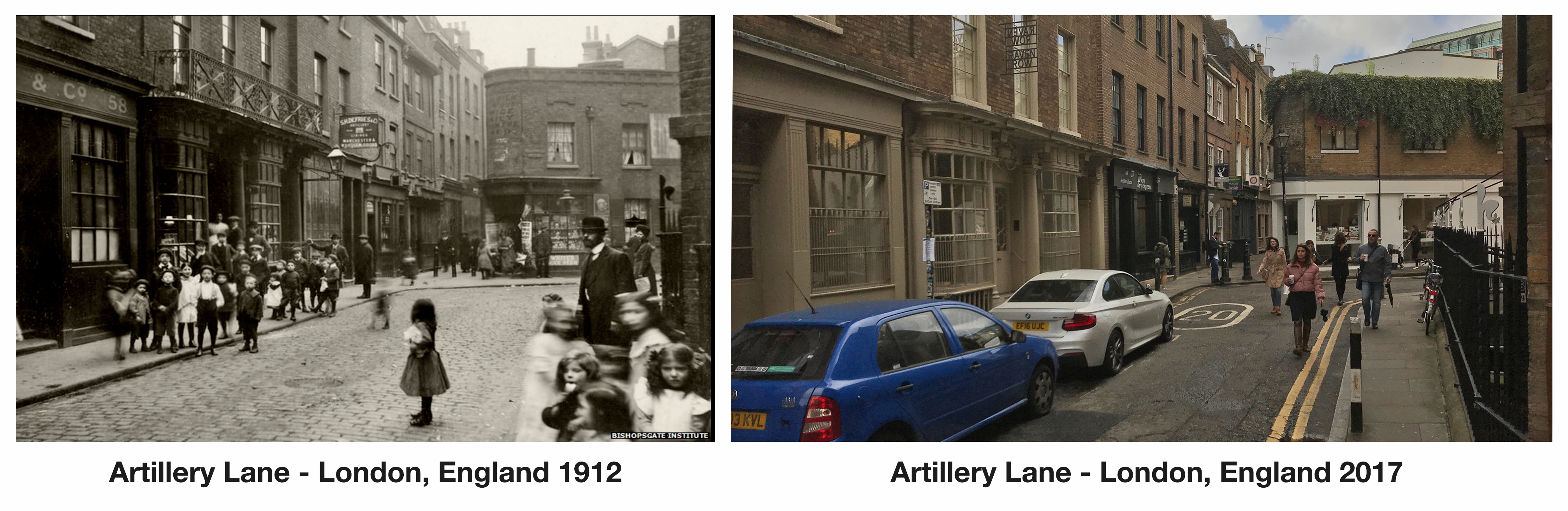 Artillery Lane - London, England 1912