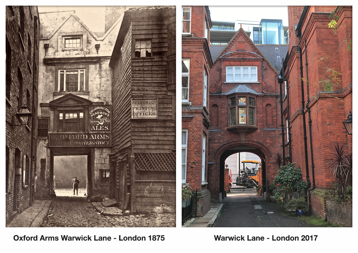 Oxford Arms Warwick Lane - London 1875
