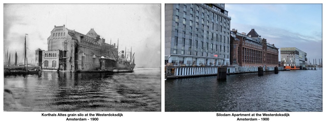 Korthals Altes grain silo Amsterdam - 1900