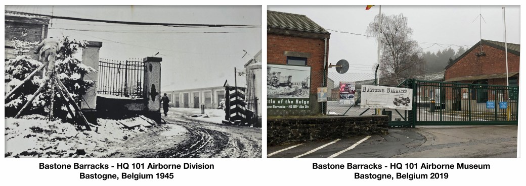 Bastone Barracks - HQ 101 Airborne Division Bastogne, Belgium 1945-2019