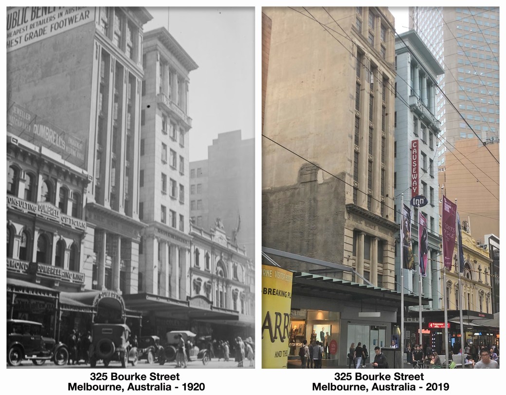325 Bourke Street Melbourne, Australia - 1920 - 2019